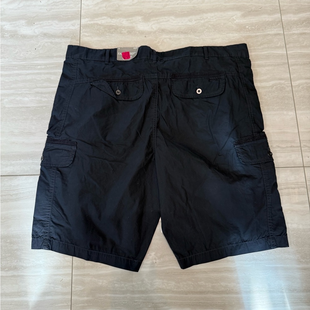 Men's Dark Blue Cargo Shorts